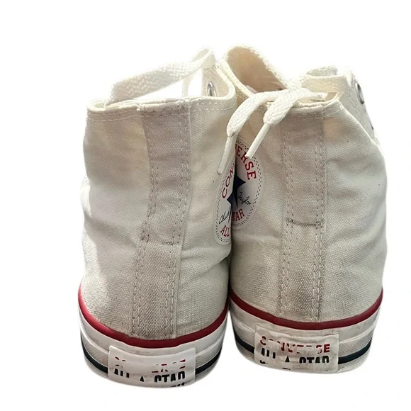 Converse White High-Top Sneakers - Picture 3 of 8